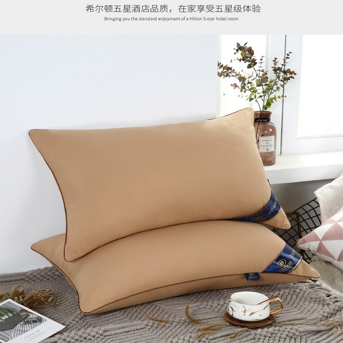 91家纺网 家纺一手货源 找家纺 （总）爱来伊家纺 2026新款希尔顿羽丝绒枕头枕芯枕头芯