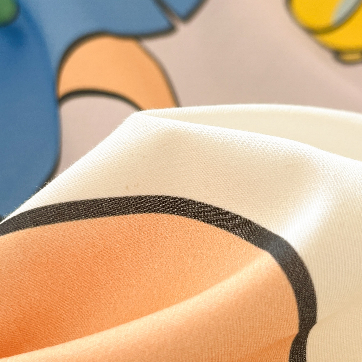 91家纺网 家纺一手货源 找家纺 博雅 2026新款蜡笔小新正版授权全棉纯棉大版四件套 大版-游玩蜡笔小新