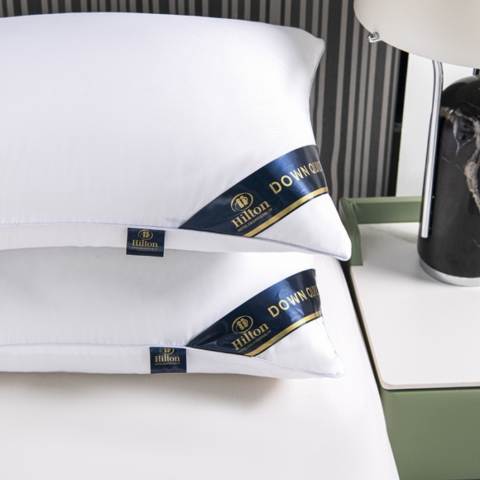 91家纺网 家纺一手货源 找家纺 （总）爱来伊家纺 2026新款希尔顿羽丝绒枕头枕芯枕头芯