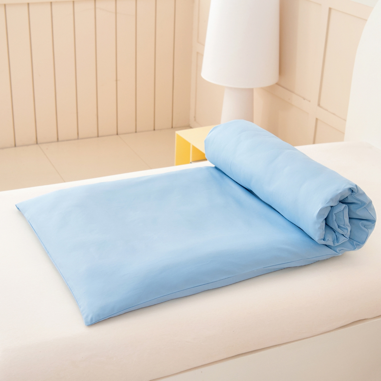 91家纺网 家纺一手货源 找家纺 御棉坊 2026新款A类全棉纯棉40S数码印花幼儿园入园三件套被子宝宝午睡被芯六件套 彩虹小马