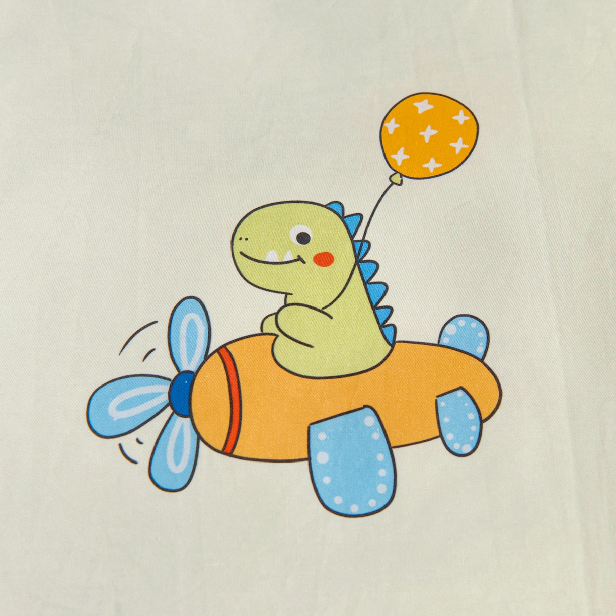 91家纺网 家纺一手货源 找家纺 御棉坊 2026新款A类全棉纯棉40S数码印花幼儿园入园三件套被子宝宝午睡被芯六件套 飞机恐龙