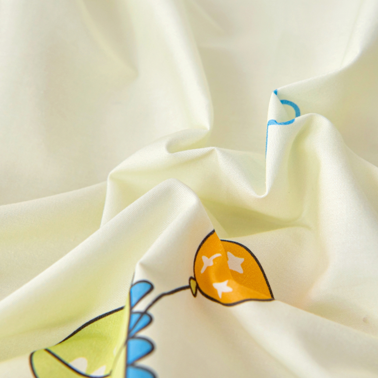 91家纺网 家纺一手货源 找家纺 御棉坊 2026新款A类全棉纯棉40S数码印花幼儿园入园三件套被子宝宝午睡被芯六件套 飞机恐龙