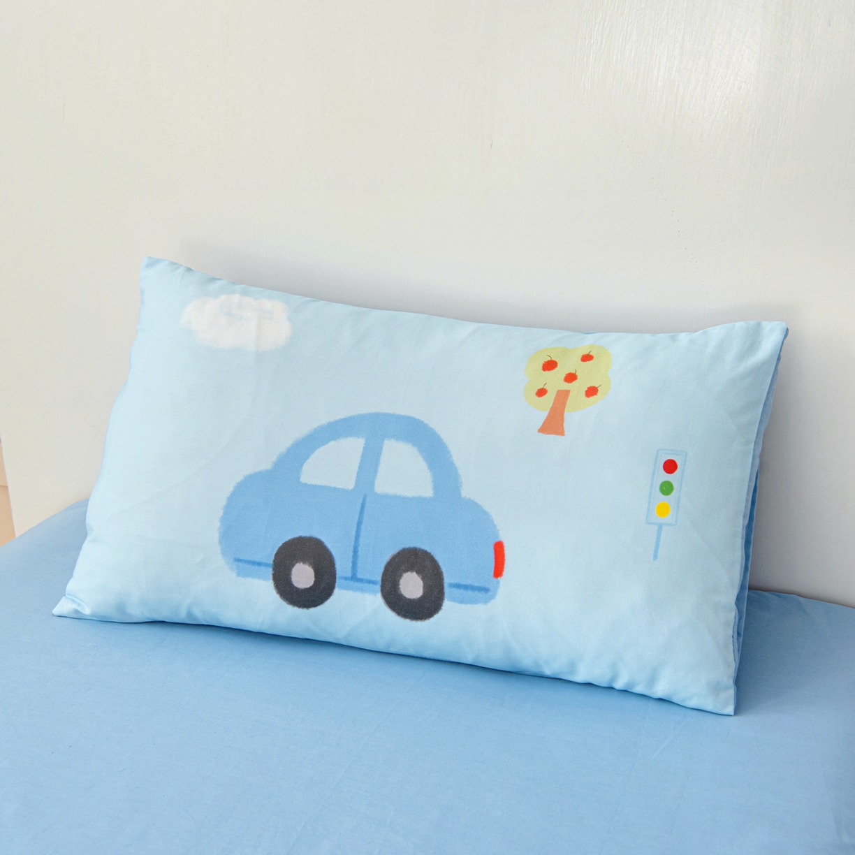 91家纺网 家纺一手货源 找家纺 御棉坊 2026新款A类全棉纯棉40S数码印花幼儿园入园三件套被子宝宝午睡被芯六件套 汽车假日