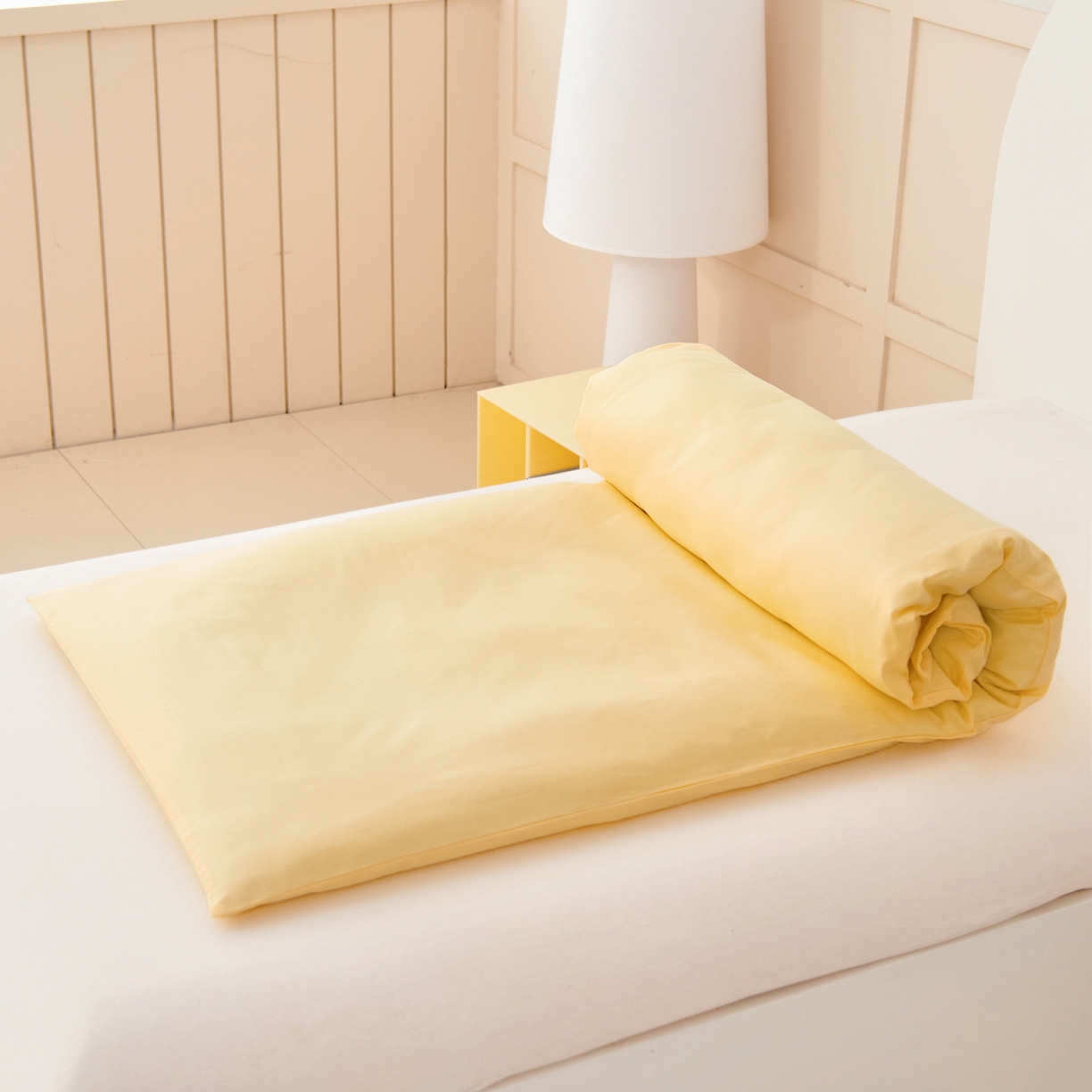 91家纺网 家纺一手货源 找家纺 御棉坊 2026新款A类全棉纯棉40S数码印花幼儿园入园三件套被子宝宝午睡被芯六件套 小鹿宝宝