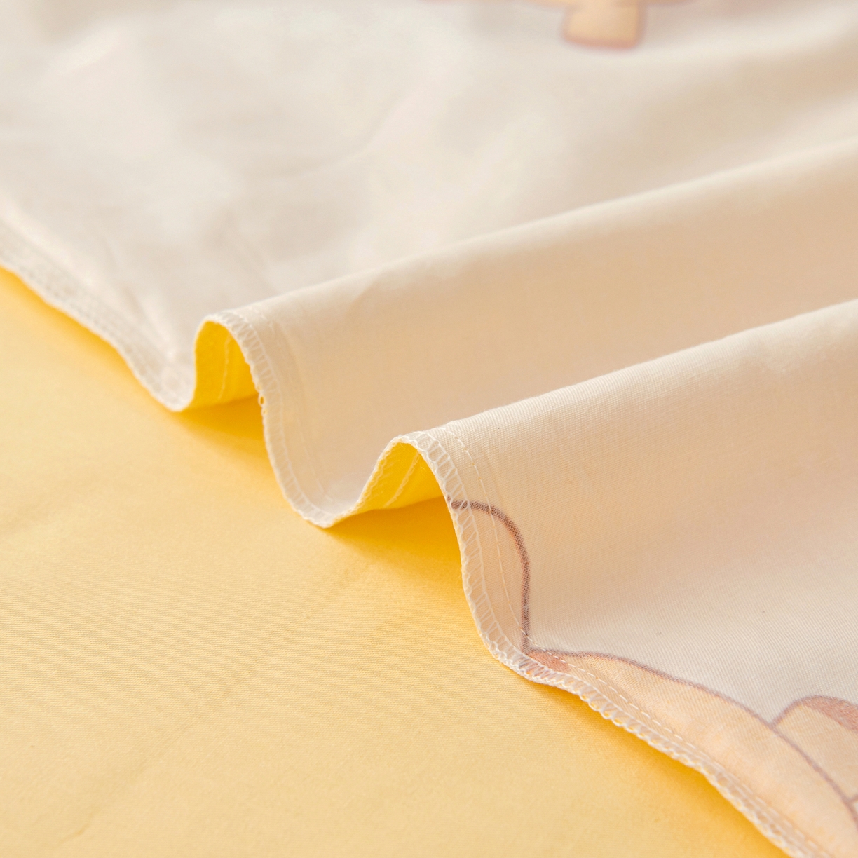 91家纺网 家纺一手货源 找家纺 御棉坊 2026新款A类全棉纯棉40S数码印花幼儿园入园三件套被子宝宝午睡被芯六件套 小鹿宝宝