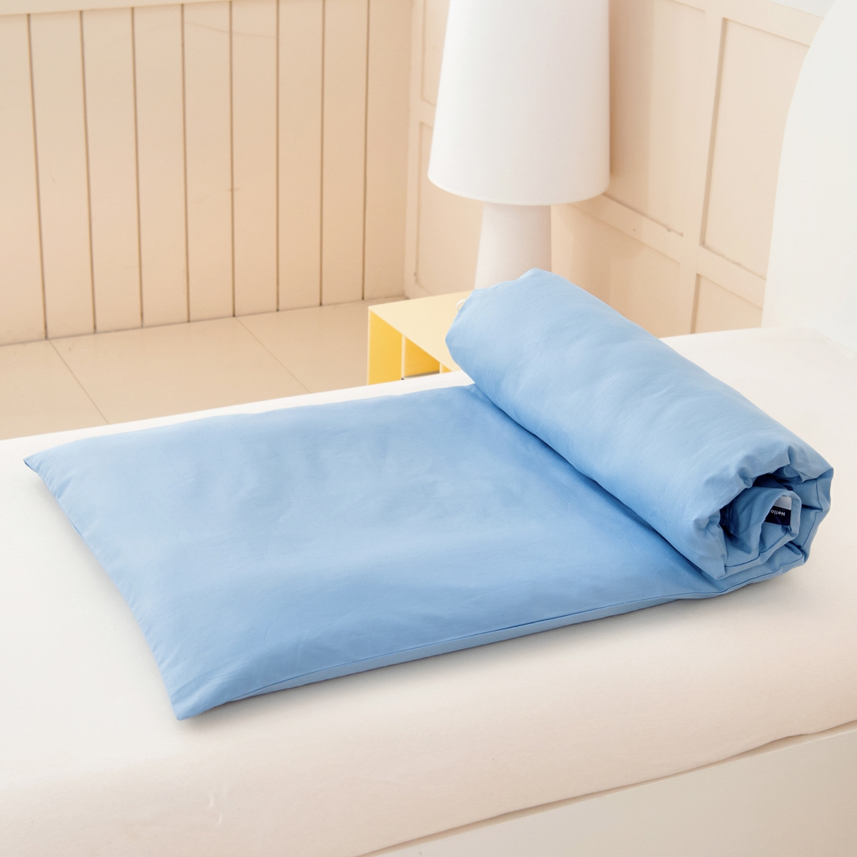 91家纺网 家纺一手货源 找家纺 御棉坊 2026新款A类全棉纯棉40S数码印花幼儿园入园三件套被子宝宝午睡被芯六件套 小熊飞行员