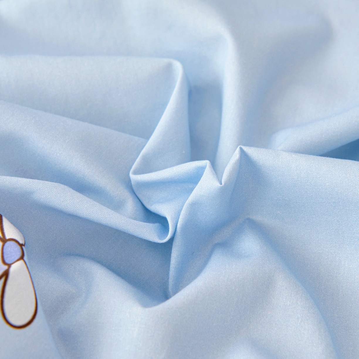 91家纺网 家纺一手货源 找家纺 御棉坊 2026新款A类全棉纯棉40S数码印花幼儿园入园三件套被子宝宝午睡被芯六件套 小熊飞行员