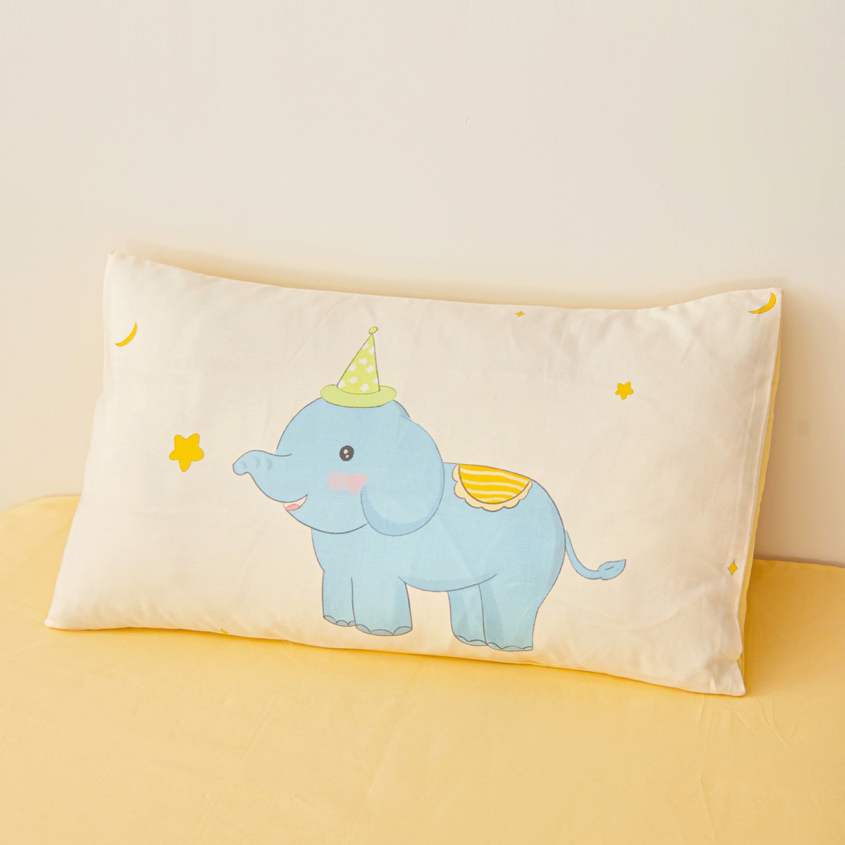 91家纺网 家纺一手货源 找家纺 御棉坊 2026新款A类全棉纯棉40S数码印花幼儿园入园三件套被子宝宝午睡被芯六件套 星月童话