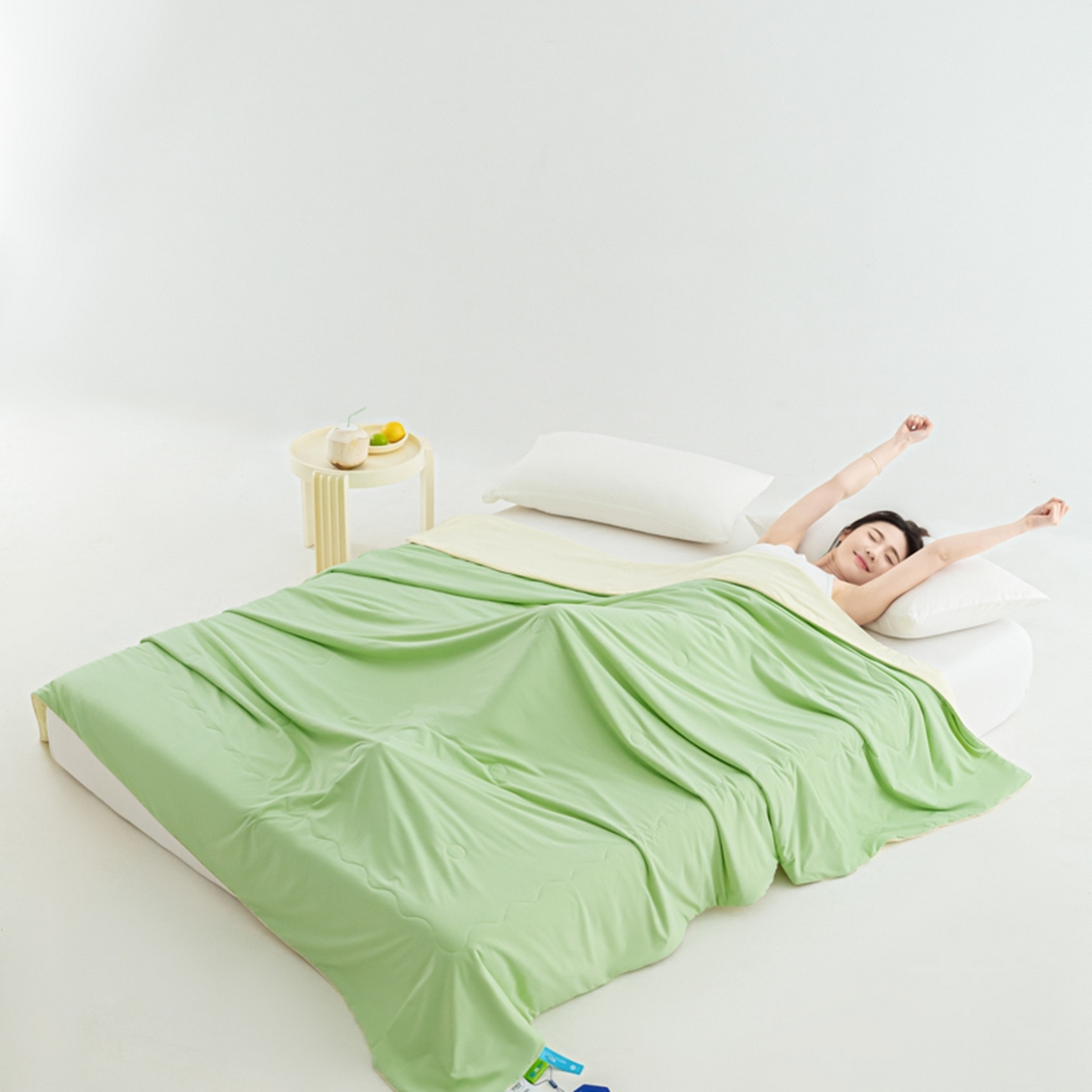 91家纺网 家纺一手货源 找家纺 （总）爱彼家纺 2026马年新款冰感黑科技冰卡小凉被单夏被自带降温buff一触透心凉-冰卡夏被系列一