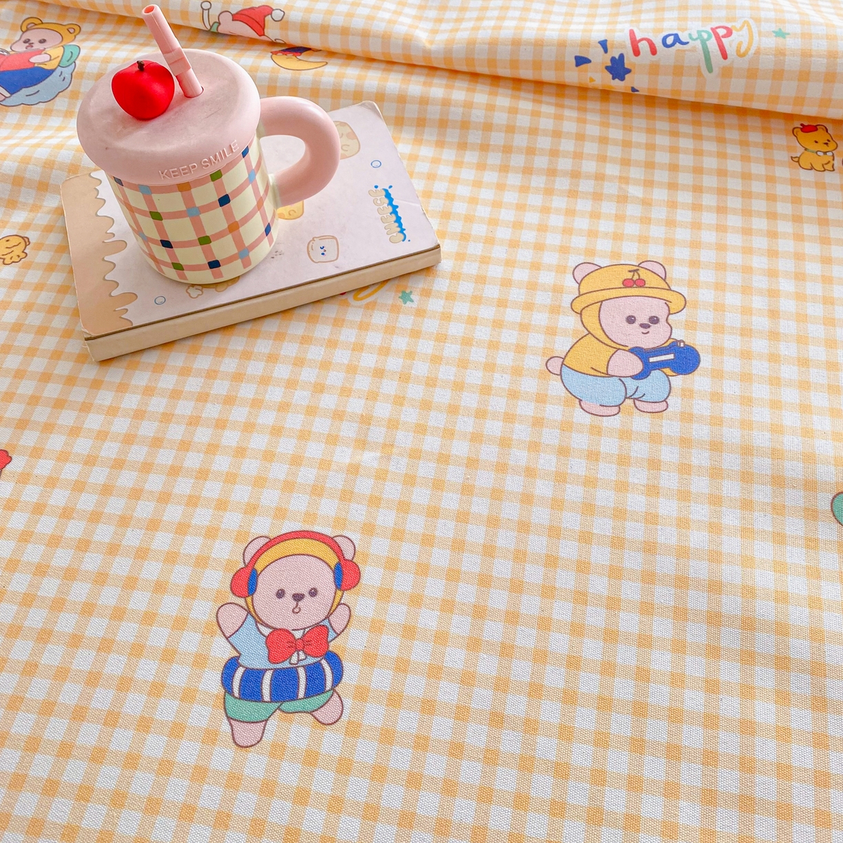 91家纺网 家纺一手货源 找家纺 （总）首爱家纺 2026新款印花老粗布床单单品床单床单单件