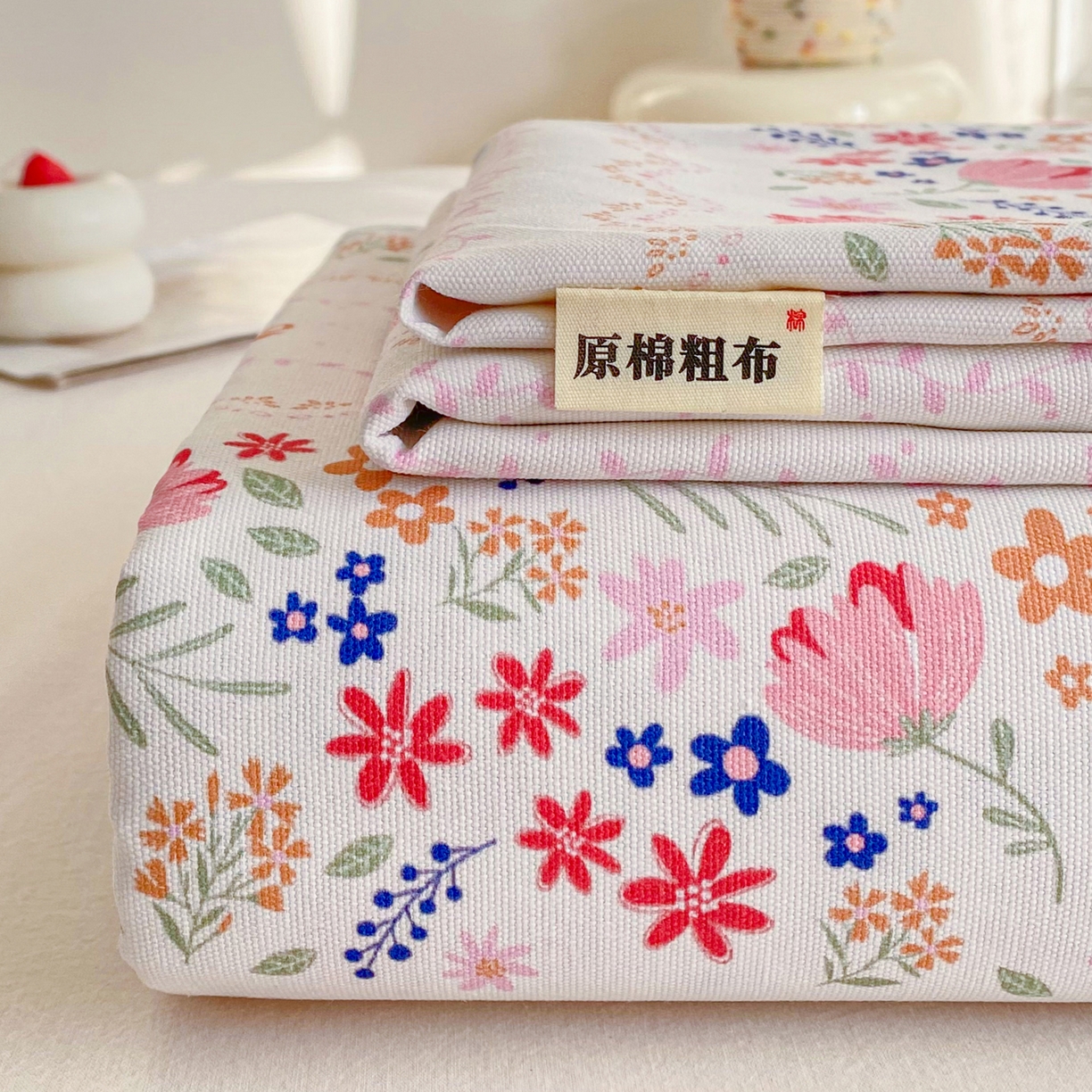 91家纺网 家纺一手货源 找家纺 （总）首爱家纺 2026新款印花老粗布床单单品床单床单单件