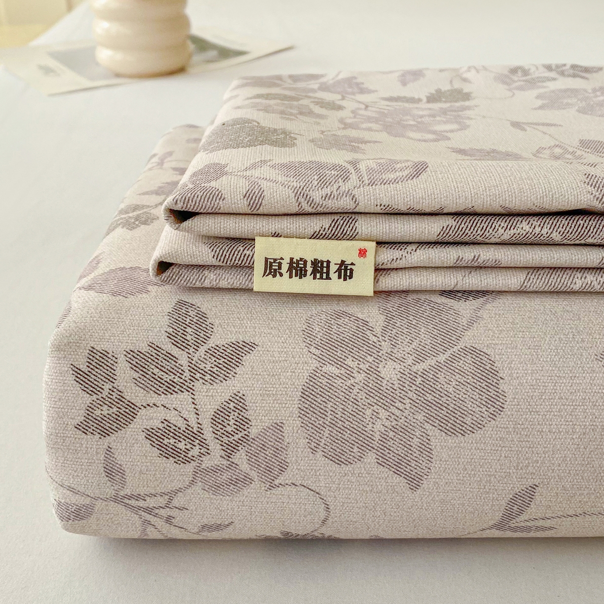 91家纺网 家纺一手货源 找家纺 （总）首爱家纺 2026新款印花老粗布床单单品床单床单单件