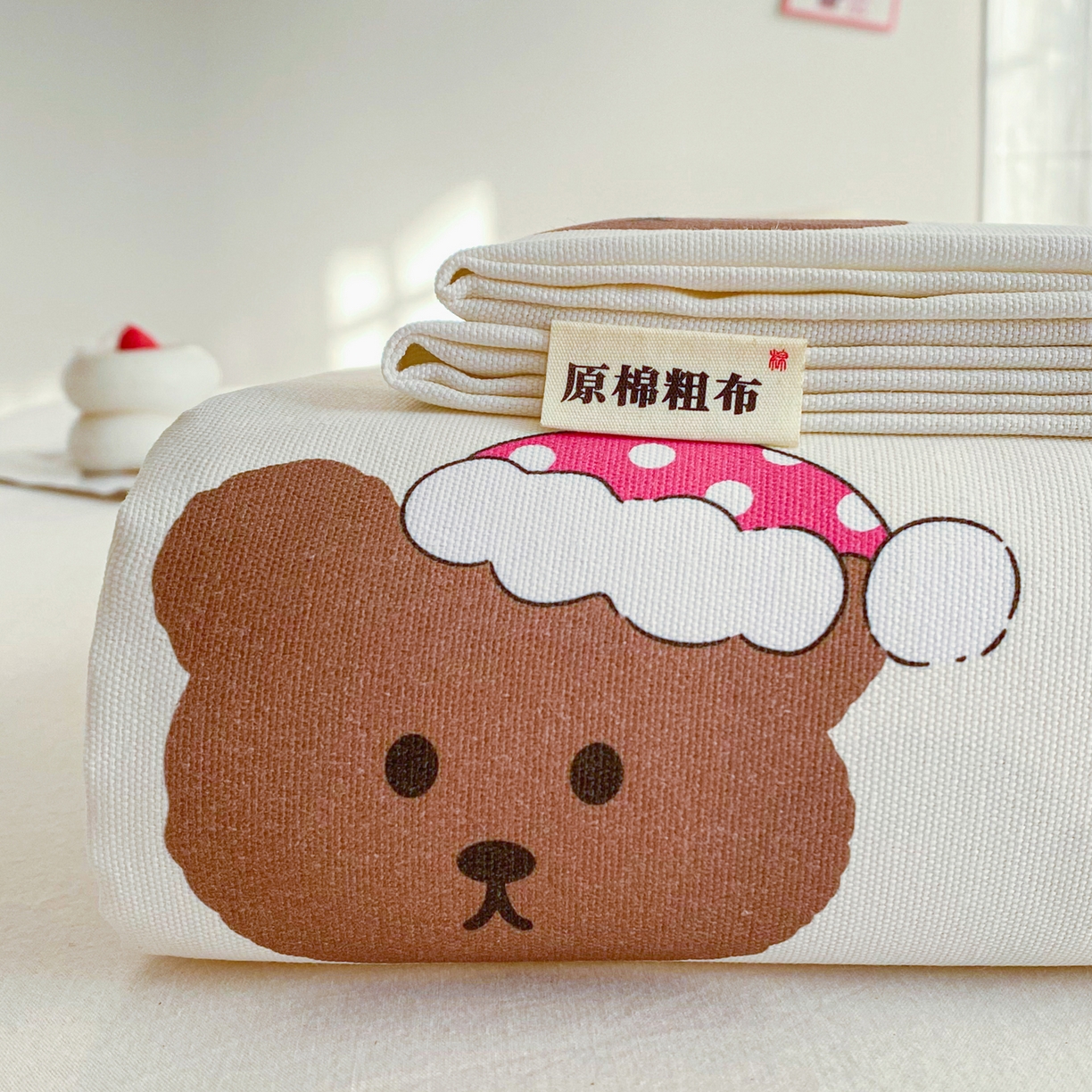 91家纺网 家纺一手货源 找家纺 （总）首爱家纺 2026新款印花老粗布床单单品床单床单单件