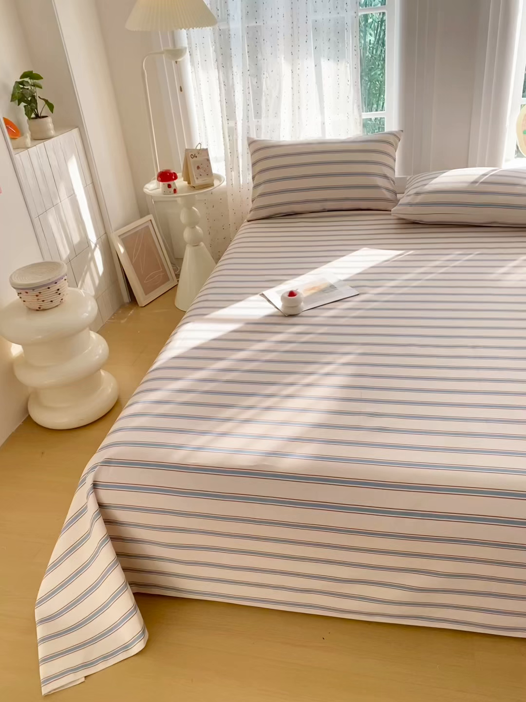 91家纺网 家纺一手货源 找家纺 首爱家纺 2026新款印花老粗布床单单品床单床单单件 法蒂