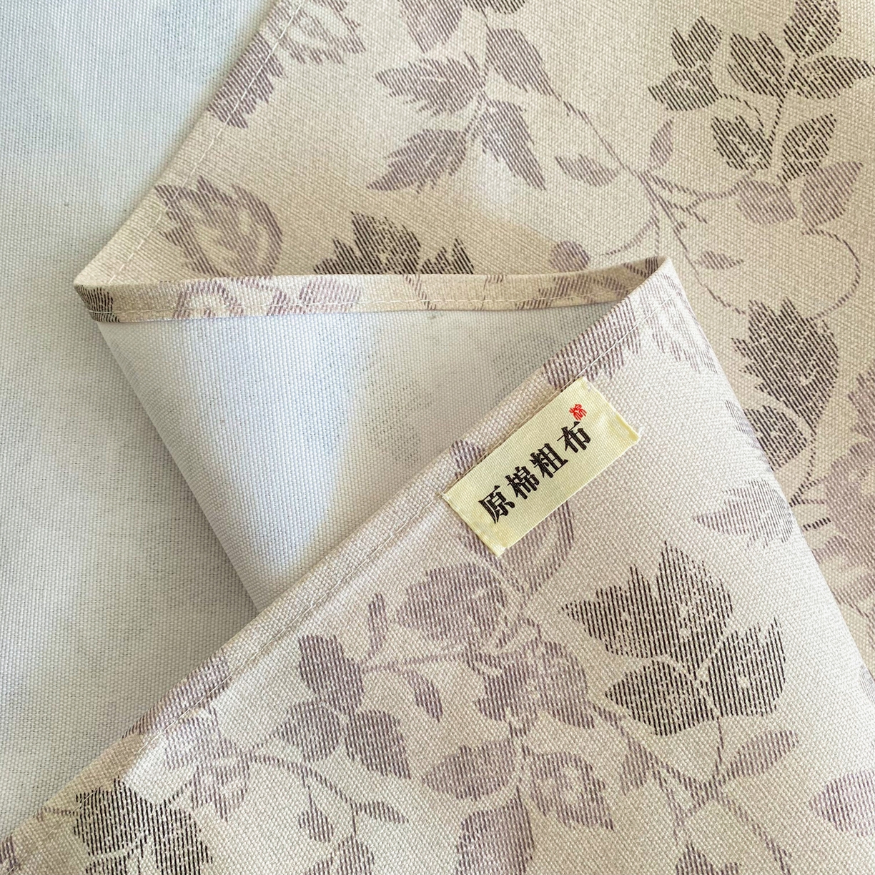 91家纺网 家纺一手货源 找家纺 首爱家纺 2026新款印花老粗布床单单品床单床单单件 墨晔