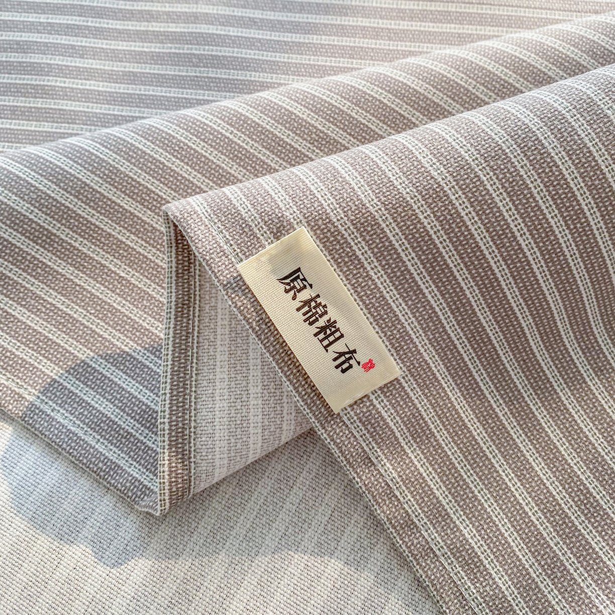 91家纺网 家纺一手货源 找家纺 首爱家纺 2026新款印花老粗布床单单品床单床单单件 慕斯