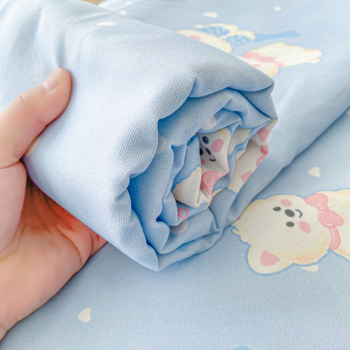 91家纺网 家纺一手货源 找家纺 首爱家纺 2026新款印花老粗布床单单品床单床单单件 朋友