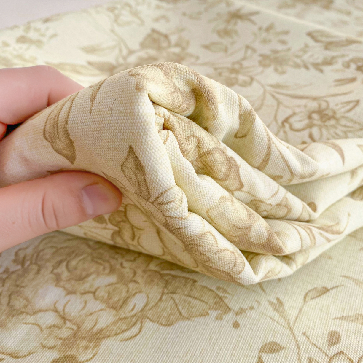 91家纺网 家纺一手货源 找家纺 首爱家纺 2026新款印花老粗布床单单品床单床单单件 晴栀