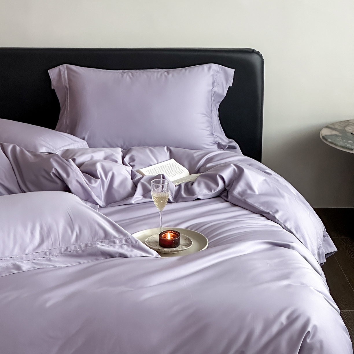 91家纺网 家纺一手货源 找家纺 （总）卡巴伦家纺 2026新款全棉安娜轻氧裸感棉亚朵同款四件套（控价标准号：398元 会员：-20元 如需快递盒需加5元）