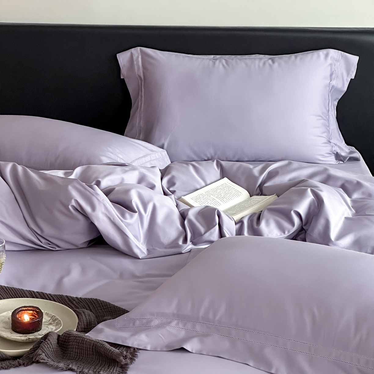 91家纺网 家纺一手货源 找家纺 （总）卡巴伦家纺 2026新款全棉安娜轻氧裸感棉亚朵同款四件套（控价标准号：398元 会员：-20元 如需快递盒需加5元）