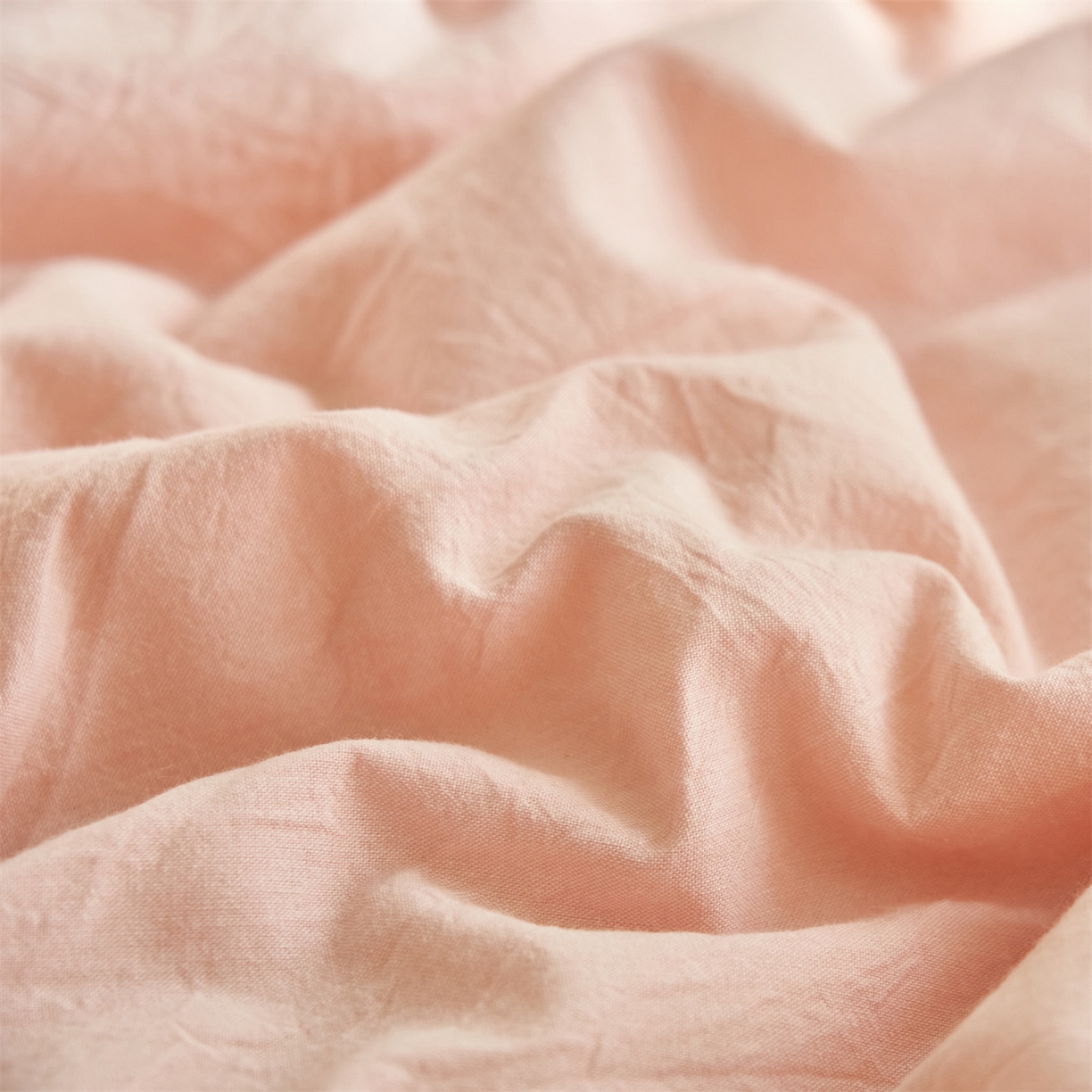 91家纺网 家纺一手货源 找家纺 恒爱家纺 2026新款全棉纯棉纯色双拼夏被四件套夏凉被空调被 香妃粉