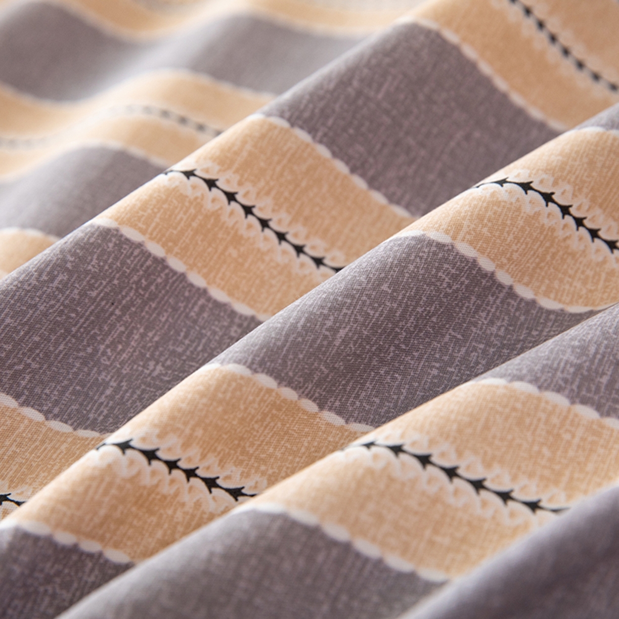 91家纺网 家纺一手货源 找家纺 八十八家纺 2026新款无印风全棉纯棉斜纹条格单床单床单单件单品床单 木冬