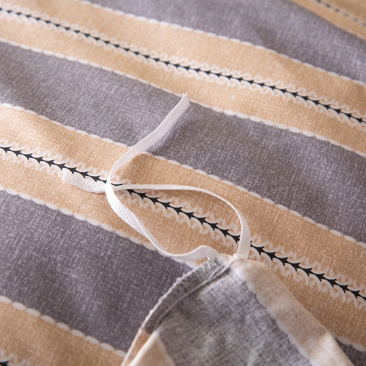 91家纺网 家纺一手货源 找家纺 八十八家纺 2026新款无印风全棉纯棉斜纹条格单床单床单单件单品床单 木冬