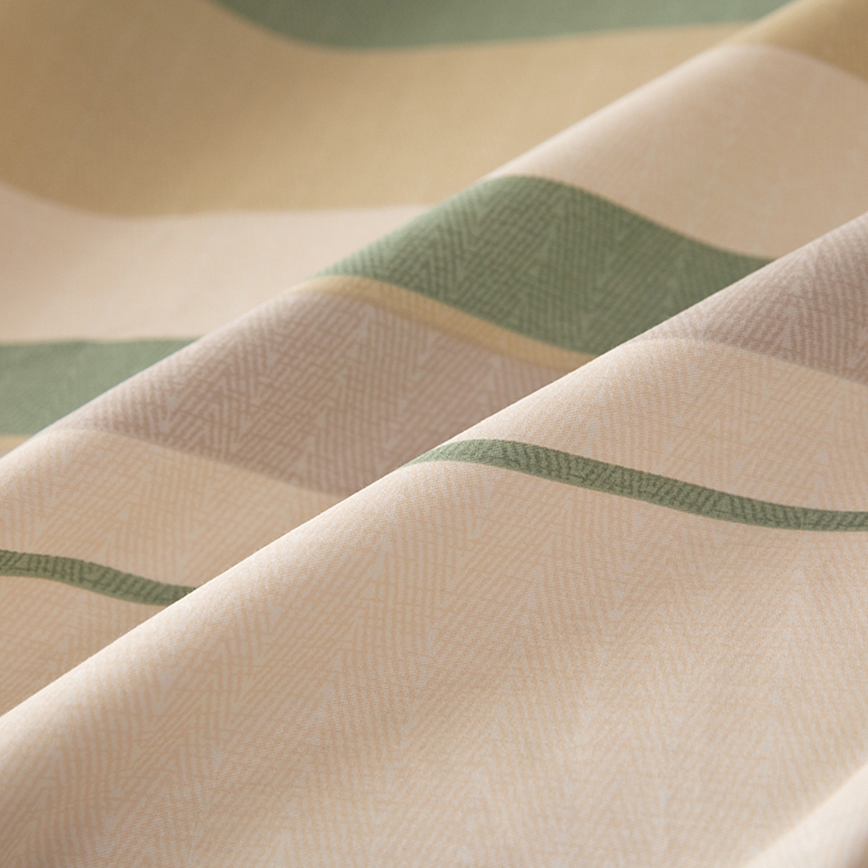 91家纺网 家纺一手货源 找家纺 八十八家纺 2026新款无印风全棉纯棉斜纹条格单床单床单单件单品床单 木春