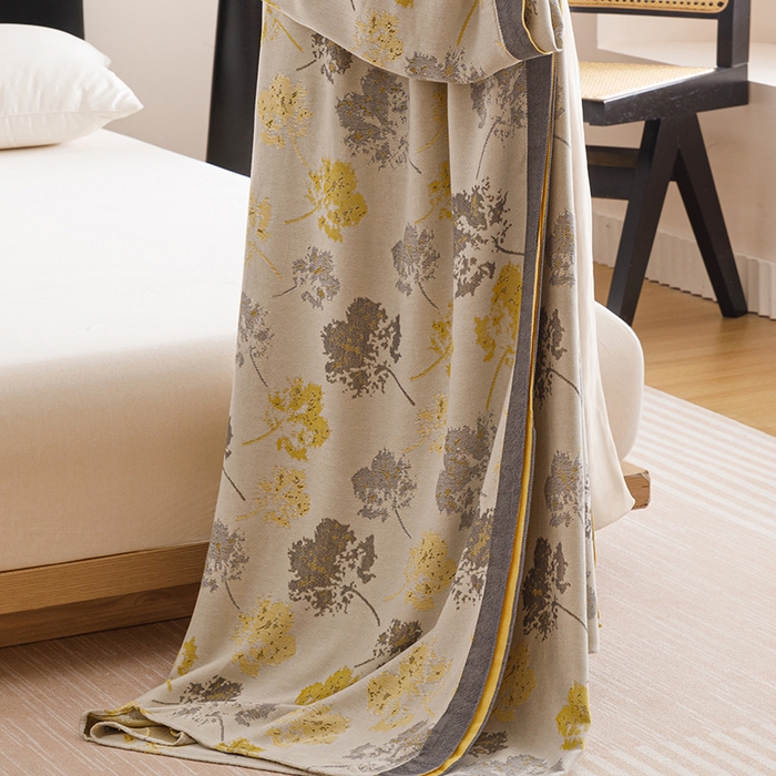 91家纺网 家纺一手货源 找家纺 （总）朴尔家纺-毛巾被 2026新款柔滑竹纤维双层纱布冷感毯毛巾被