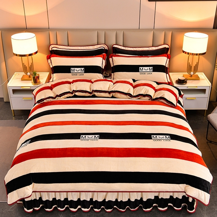 91家纺网 家纺一手货源 找家纺 （总推）诺梵家纺 2025新款8.5斤牛奶绒四件套金貂绒法莱绒水晶绒珊瑚绒