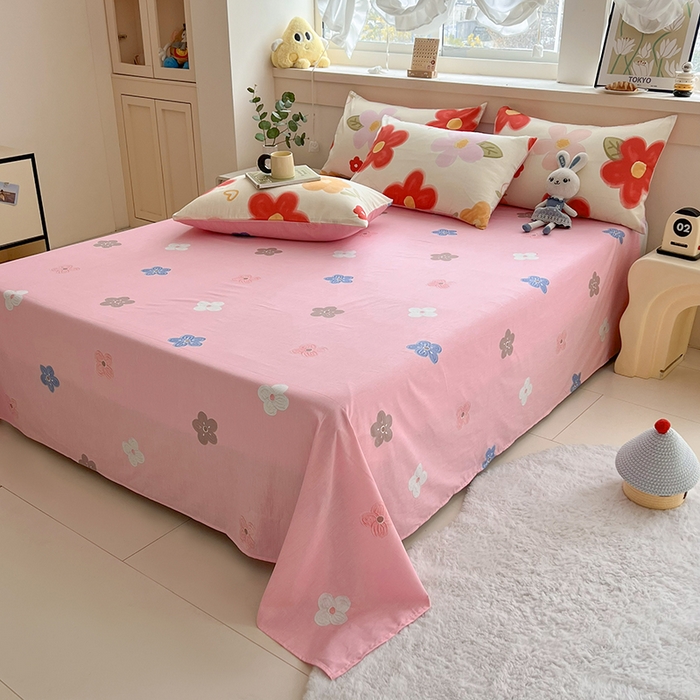 91家纺网 家纺一手货源 找家纺 （总）爱诗诺家纺 2026新款100%全棉纯棉床单单件床单单品单床单【送货上门.多少都可以送】