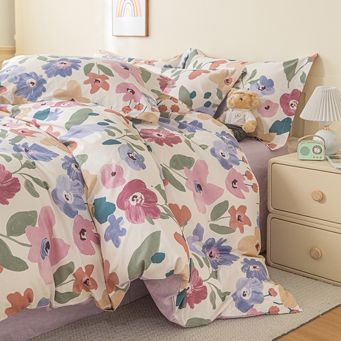 91家纺网 家纺一手货源 找家纺 爱诗诺家纺 2026新款100%全棉纯棉床单单件床单单品单床单【送货上门.多少都可以送】 苏林