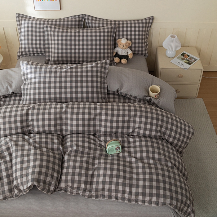 91家纺网 家纺一手货源 找家纺 爱诗诺家纺 2026新款100%全棉纯棉床单单件床单单品单床单【送货上门.多少都可以送】 优品阁-灰