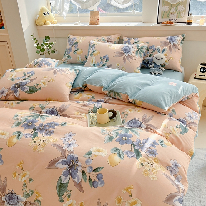 91家纺网 家纺一手货源 找家纺 爱诗诺家纺 2026新款100%全棉纯棉床单单件床单单品单床单【送货上门.多少都可以送】 优雅生活玉