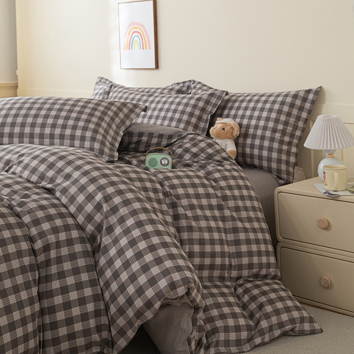 91家纺网 家纺一手货源 找家纺 爱诗诺家纺 2026新款100%全棉纯棉单枕套枕套单件单品枕套【送货上门.多少都可以送】 优品阁-灰