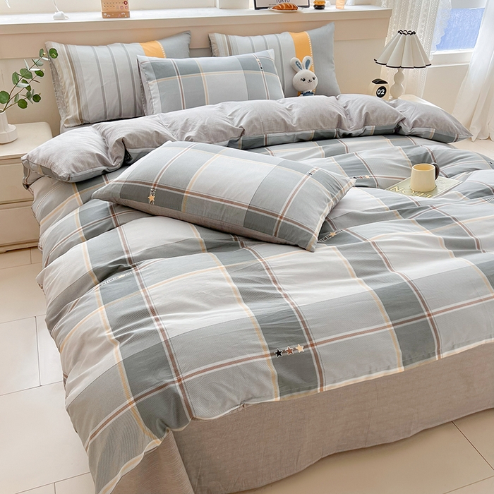 91家纺网 家纺一手货源 找家纺 爱诗诺家纺 2026新款100%全棉纯棉单枕套枕套单件单品枕套【送货上门.多少都可以送】 里斯本灰