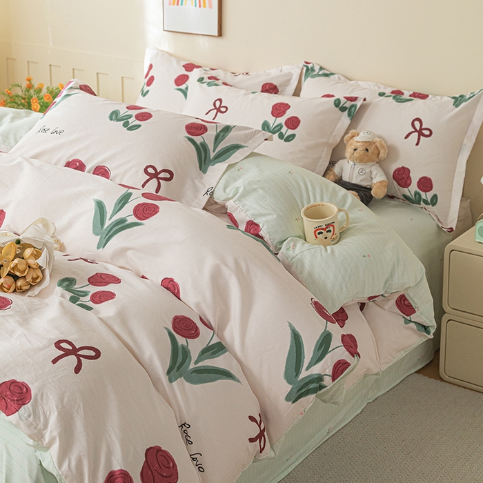 91家纺网 家纺一手货源 找家纺 爱诗诺家纺 2026新款100%全棉纯棉单枕套枕套单件单品枕套【送货上门.多少都可以送】 梦汐-粉