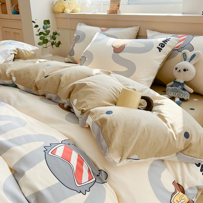 91家纺网 家纺一手货源 找家纺 爱诗诺家纺 2026新款100%全棉纯棉单枕套枕套单件单品枕套【送货上门.多少都可以送】 波朗灰