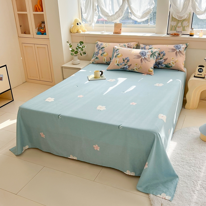 91家纺网 家纺一手货源 找家纺 （总）爱诗诺家纺 2026新款100%全棉纯棉单被套被套单件单品被套【送货上门.多少都可以送】