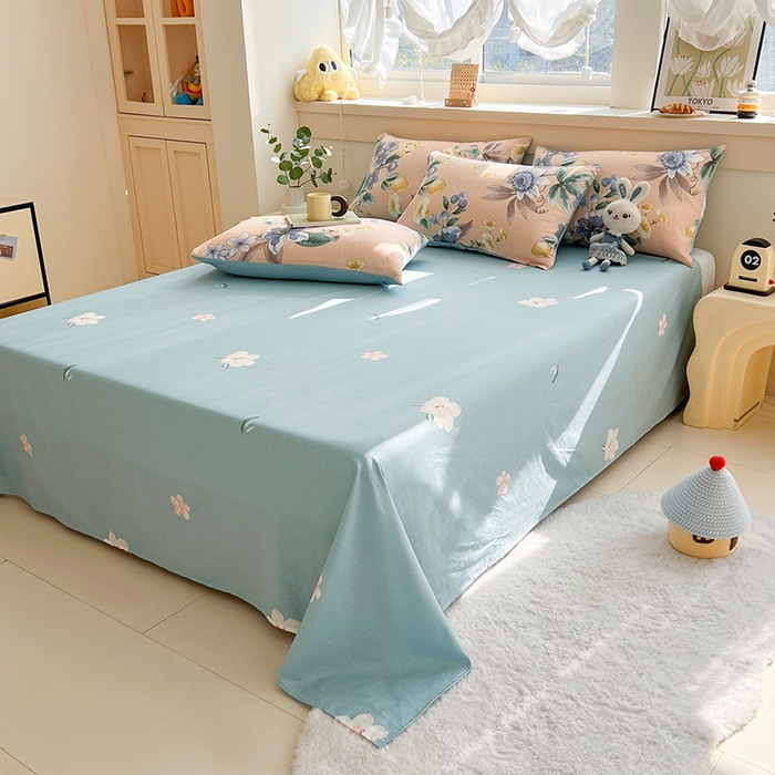 91家纺网 家纺一手货源 找家纺 （总）爱诗诺家纺 2026新款100%全棉纯棉单被套被套单件单品被套【送货上门.多少都可以送】