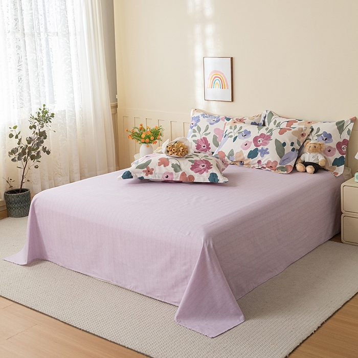 91家纺网 家纺一手货源 找家纺 爱诗诺家纺 2026新款100%全棉纯棉单被套被套单件单品被套【送货上门.多少都可以送】 苏林