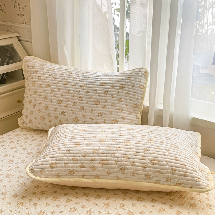 91家纺网 家纺一手货源 找家纺 老帅的工厂店 2026新款A类云感双层纱7A抗菌床盖夏被四件套系列 暖花