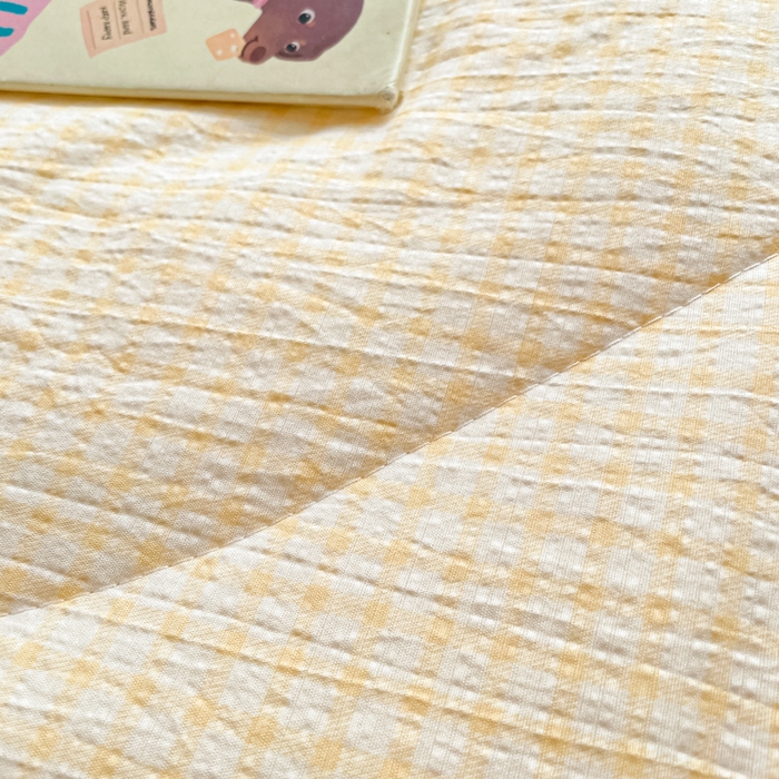 91家纺网 家纺一手货源 找家纺 老帅的工厂店 2026新款A类云感双层纱7A抗菌床盖夏被四件套系列 暖花