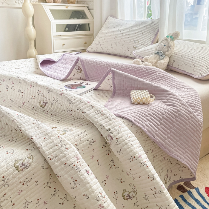 （总）老帅的工厂店 2026新款A类云感双层纱7A抗菌单品床盖系列