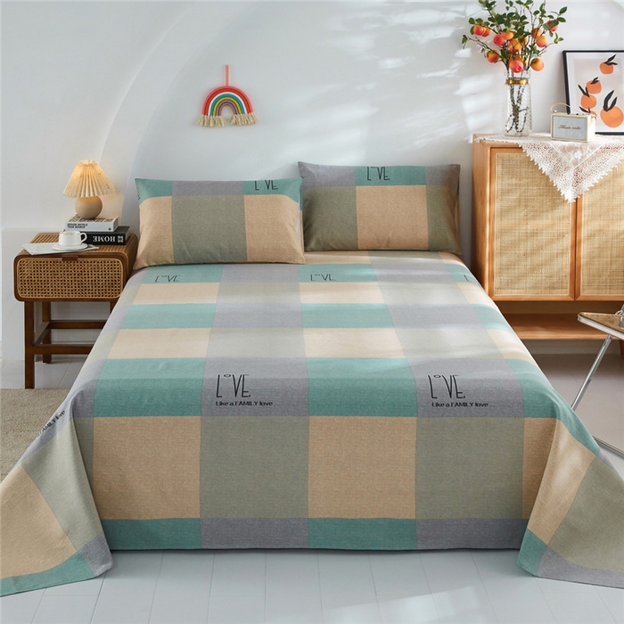 91家纺网 家纺一手货源 找家纺 （总）首爱家纺 2026新款爆款印花原棉老粗布床单