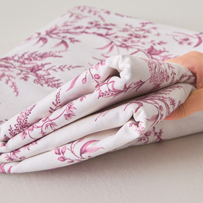 91家纺网 家纺一手货源 找家纺 首爱家纺 2026新款爆款印花原棉老粗布床单 瑞莎