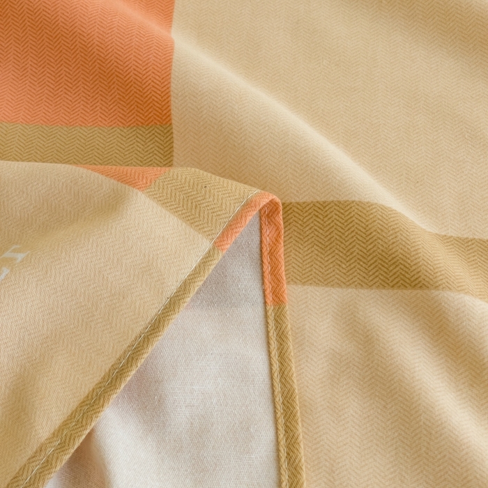 91家纺网 家纺一手货源 找家纺 首爱家纺 2026新款爆款印花原棉老粗布床单 未安