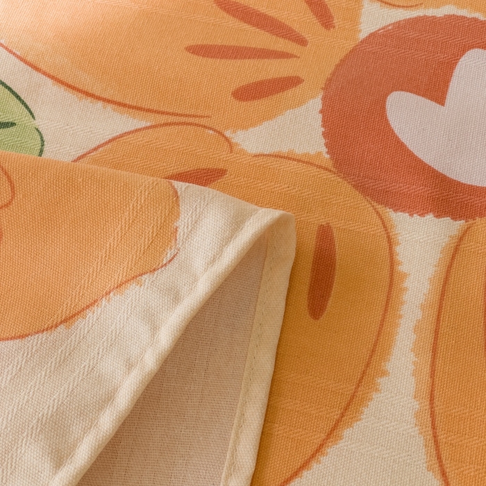 91家纺网 家纺一手货源 找家纺 首爱家纺 2026新款爆款印花原棉老粗布床单 语蝶