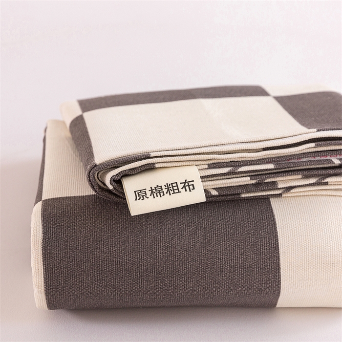 91家纺网 家纺一手货源 找家纺 （总）首爱家纺 2026新款原棉标印花老粗布床单