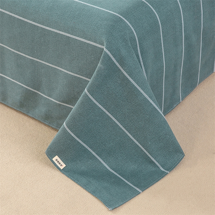 91家纺网 家纺一手货源 找家纺 首爱家纺 2026新款原棉标印花老粗布床单 初见